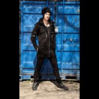 BATTLE COAT MENS BLACK - 