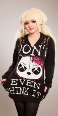  KP DONT HOOD LADIES BLACK - 