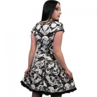 Платье KP FREE HUGS DRESS WHITE Evil Clothing KP FREE HUGS DRESS WHITE - маленькая картинка
