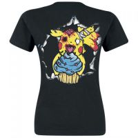 Футболка ZOMBIE T BLACK LADIES Evil Clothing ZOMBIE T BLACK LADIES - маленькая картинка