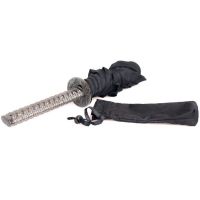 Зонт - самурайский меч COMPACT NINJA UMBRELLA SILVER Evil Clothing COMPACT NINJA UMBRELLA SILVER - маленькая картинка