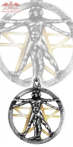    Vitruvian Man Alchemy Gothic P457  1