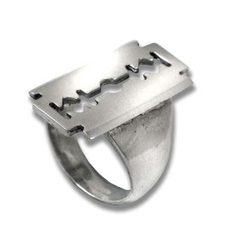  Razor Ring Alchemy Gothic R129  2