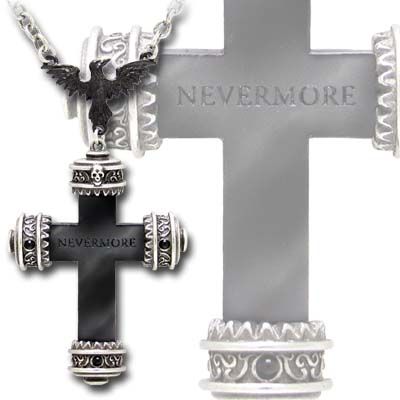    Nevermore Cross Alchemy Gothic P539  2