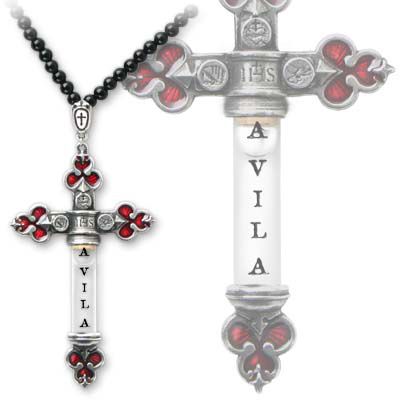   St Teresa's Sacramental Vial [Out of Stock] (Pendant) Alchemy Gothic P572  2