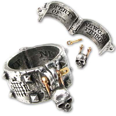  Newgate Engagement Cuff Ring (Ring) Alchemy Gothic R158  2