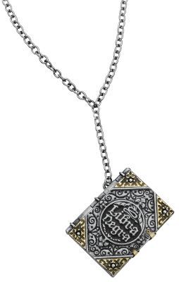    Libra Negra Locket Alchemy Gothic P601  3