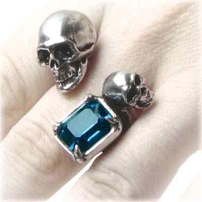  In the Shadow of Death - Spati Ring Alchemy Gothic R165  2