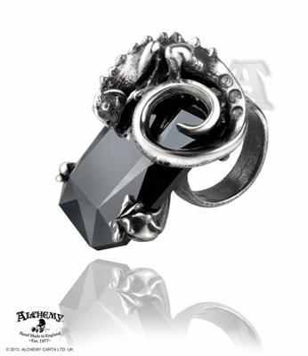  The Philosopher's Stone Ring Alchemy Gothic R191  2