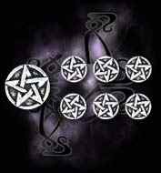  -  Pentagram Buttons Alchemy Gothic S6  1