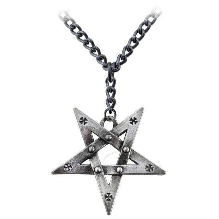 Кулон - пентаграмма Pentagration Alchemy Gothic P623 Изображение 1