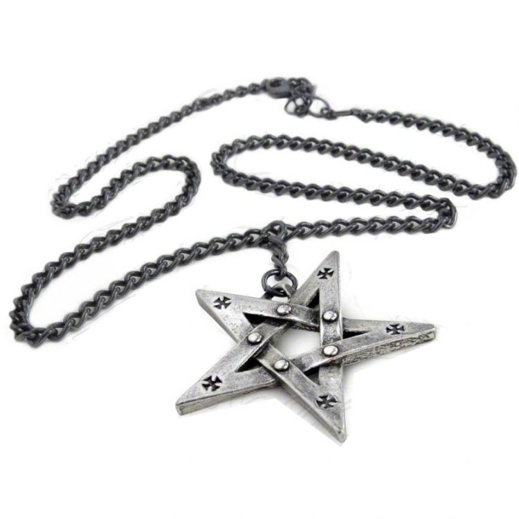 Кулон - пентаграмма Pentagration Alchemy Gothic P623 Изображение 2