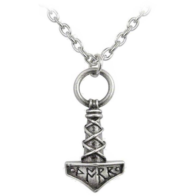  Thor's Hammer Amulet Alchemy Gothic P696  1