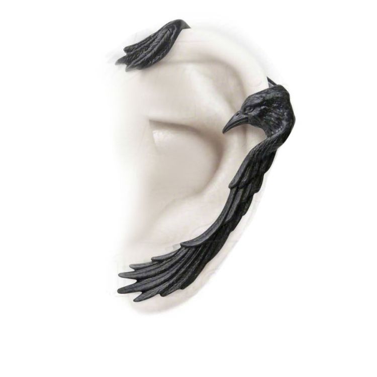  Raven Ear-wing Alchemy Gothic E355  2