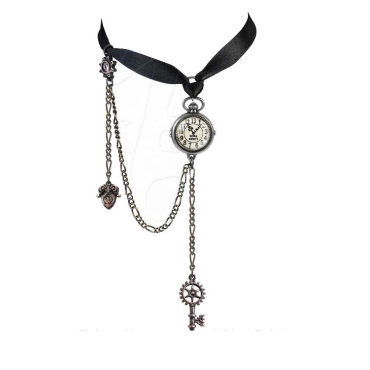  Uncle Albert's Timepiece Choker Alchemy Gothic P729  1