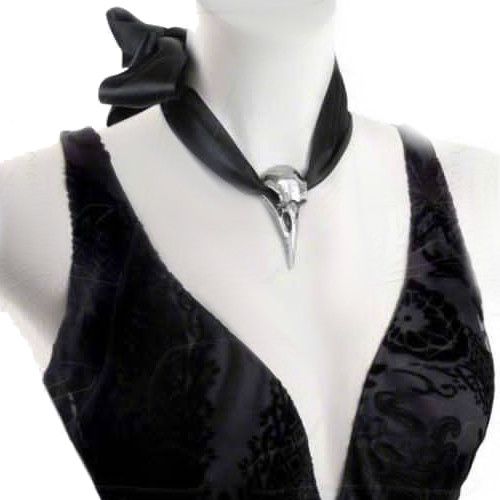 Rabeschadel Choker Alchemy Gothic P736  2