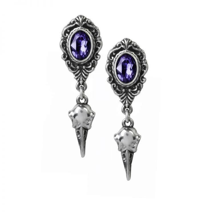  EarriMy Soul From The Shadows Earstuds (Pair) Alchemy Gothic E380  1