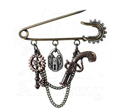    Kilt Pin: Artificer's Utility Pin Alchemy Gothic AKP3  1