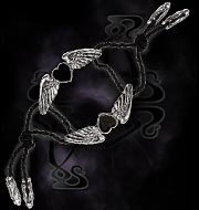 Браслет Alchemy Gothic Coeur Noir Alchemy Gothic A49 - маленькая картинка