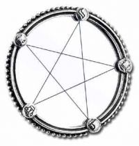 Зеркальце Microcosm Alchemy Gothic ACM4 - маленькая картинка