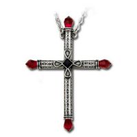 Кулон на цепочке St. Sepulchre Cross Alchemy Gothic P458 - маленькая картинка