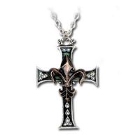Кулон на цепочке Croix De Lile Alchemy Gothic P470 - маленькая картинка