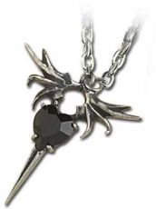 Кулон на цепочке Dragon Heart Alchemy Gothic P334 - маленькая картинка