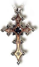 Кулон на цепочке Croix de Chartres Alchemy Gothic P343 - маленькая картинка