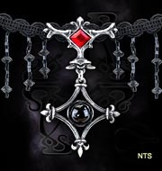  Mournetta Choker Alchemy Gothic P392 -  