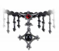  Mournetta Choker Alchemy Gothic P392 -  