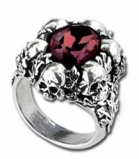 Кольцо Shadow of Death Alchemy Gothic R105 - маленькая картинка