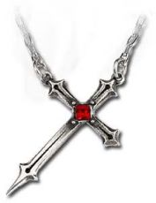 Кулон на цепочке Croix Sinestre Alchemy Gothic P403 - маленькая картинка