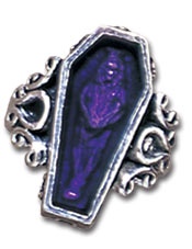 Кольцо Undead Coffin Alchemy Gothic R34 - маленькая картинка
