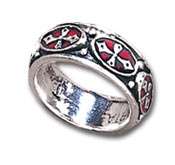Кольцо Pugin Cross Alchemy Gothic R60 - маленькая картинка
