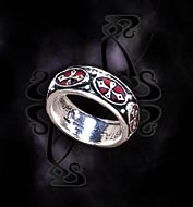 Кольцо Pugin Cross Alchemy Gothic R60 - маленькая картинка