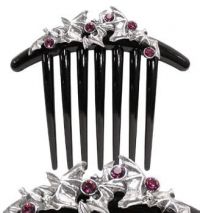 Гребень для волос Nightswarm Hair Comb Alchemy Gothic HC2 - маленькая картинка