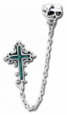 Вставка в ухо Mori Croix Cuffstud Alchemy Gothic E216 - маленькая картинка