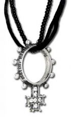 Кулон Single Decade Ring Rosary Alchemy Gothic P504 - маленькая картинка