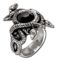 Кольцо Nigrum Serpentis Alchemy Gothic R113 - маленькая картинка
