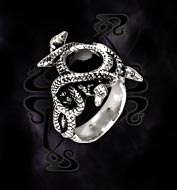 Кольцо Nigrum Serpentis Alchemy Gothic R113 - маленькая картинка