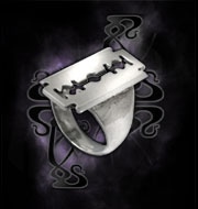 Кольцо Razor Ring Alchemy Gothic R129 - маленькая картинка