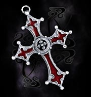 Кулон на цепочке Noctis Cross Alchemy Gothic P206 - маленькая картинка