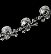Бусы Bones Of Amzer - Choker Chain Alchemy Gothic P494 - маленькая картинка
