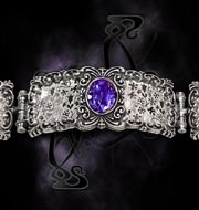 Нашейное украшение Tzarina Choker Alchemy Gothic P448 - маленькая картинка
