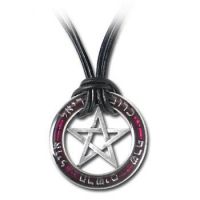 Кулон на шнурке - пентаграмма Seal of the Sephiroth Alchemy Gothic P497 - маленькая картинка