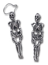 Серьги Skeleton Alchemy Gothic E9 - маленькая картинка