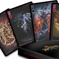 Карты The Black Arcana Playing Cards Alchemy Gothic CARD5 - маленькая картинка