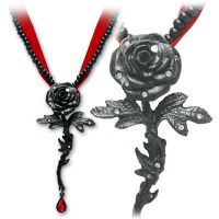 Нашейное украшение Rose of Passion (Pendant) Alchemy Gothic P560 - маленькая картинка