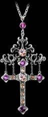 Кулон на цепочке The Hanging Cross Of Pressburg (Pendant) Alchemy Gothic P566 - маленькая картинка