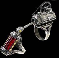 Кольцо Dibnah's Venesective Blast Pipe Ring Alchemy Gothic R151 - маленькая картинка